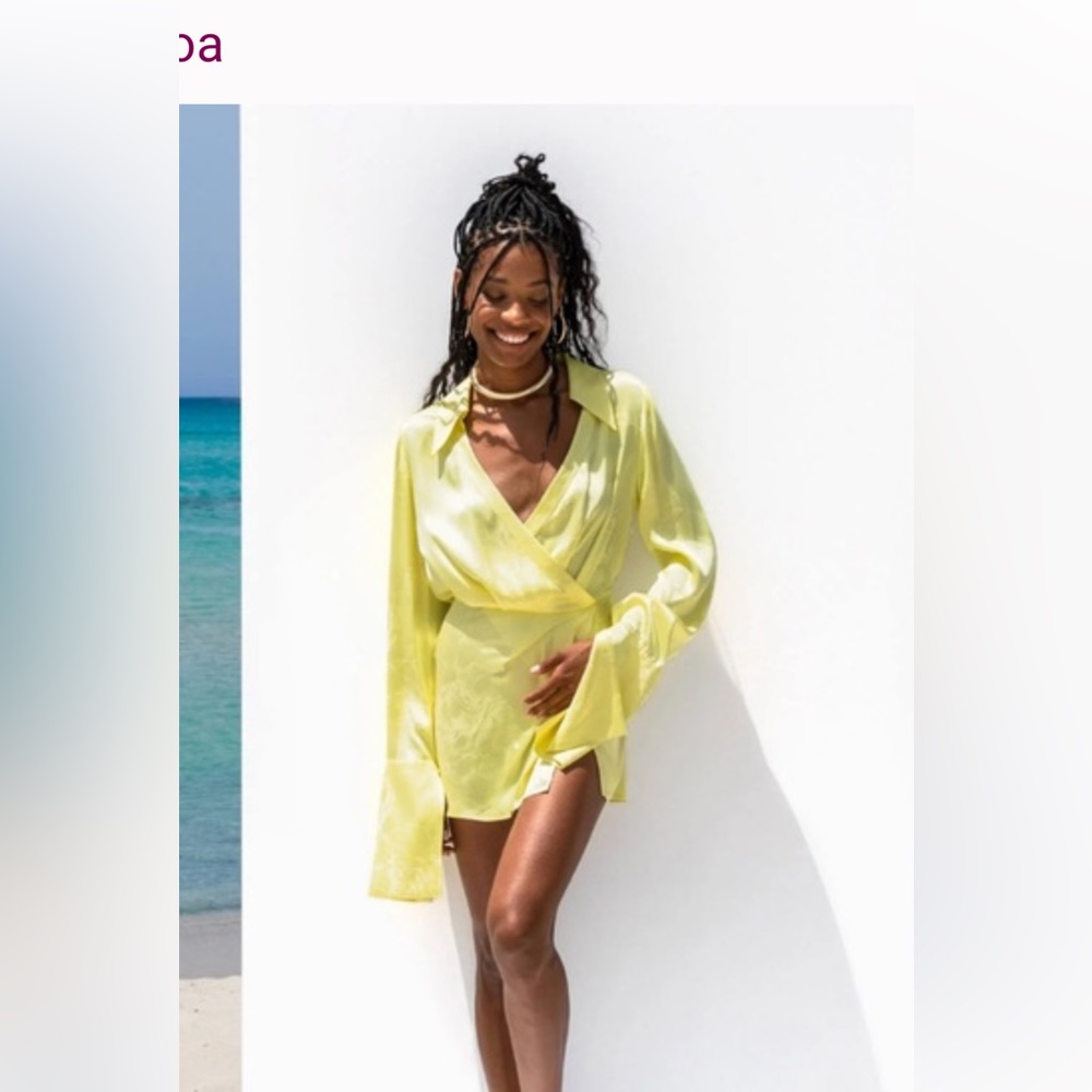 Rat & Boa Paloma dress in yellow